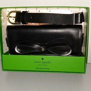 Kate Spade Leather  Bow Belt Bag New